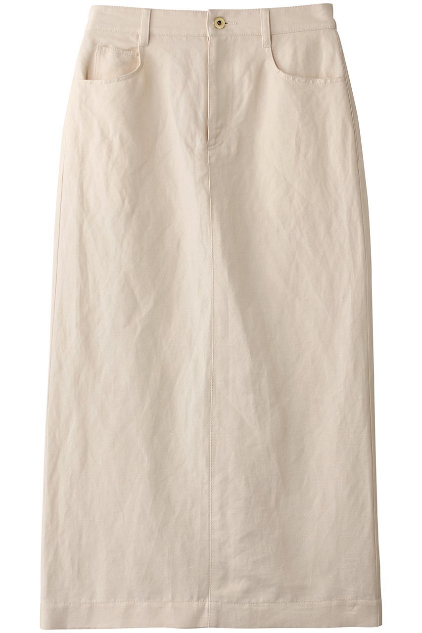 【ベイジ,/BEIGE,】のCUPHEA(クフェア)/Iラインロングスカート インテリア・キッズ・メンズ・レディースファッション・服の通販 founy(ファニー) 　ファッション　Fashion　レディースファッション　Fashion for Women　スカート　Skirts　ロングスカート　Long Skirts / Maxi & Midi Skirts　シンプル　Simple, Minimal　スニーカー　Sneakers, Trainers　ロング　Long, Long-Length　エレガント 上品　Elegant　Ecru|ID: prp329100004444712 ipo3291000000032824543