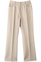 【ベイジ,/BEIGE,】のCUPHEA(クフェア)/センタープレス入りフレアパンツ Ecru|ID: prp329100004444713 ipo3291000000032906889