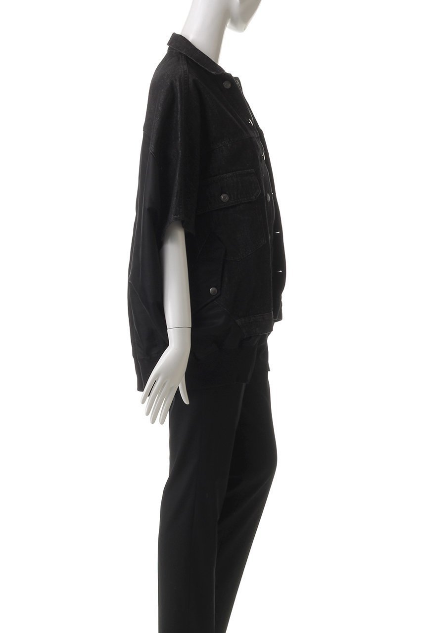 【ヒューエルミュージアム/hueLe Museum】の【STUMBLY】デニムMA-1コンビジレ 人気、トレンドファッション・服の通販 founy(ファニー) 　ファッション　Fashion　レディースファッション　WOMEN　アウター　Coat Outerwear　ジャケット　Jackets　MA-1　MA-1　おすすめ　Recommend　ジャケット　Jacket　デニム　Denim　ベスト　Vest　other-3|ID: prp329100004444717 ipo3291000000031255367