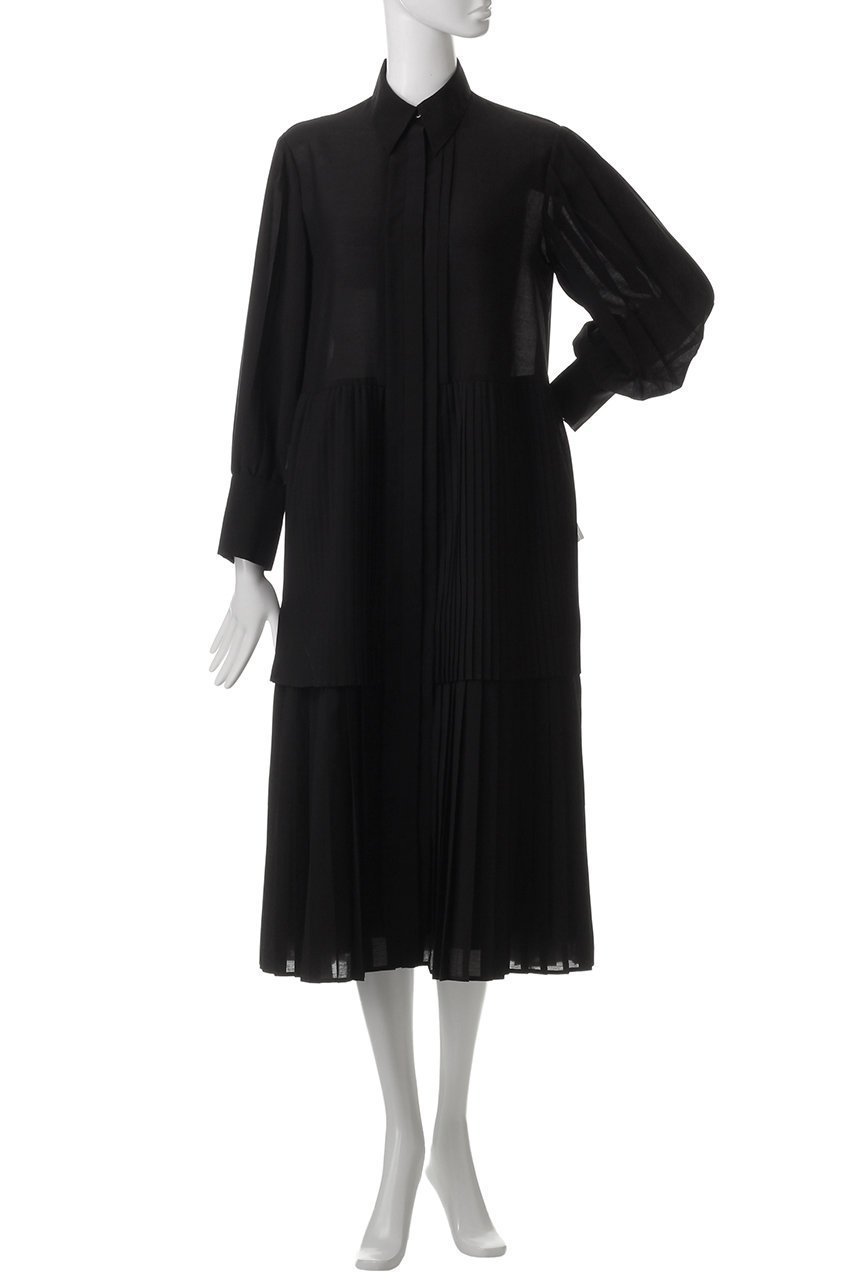 【ヒューエルミュージアム/hueLe Museum】の【STUMBLY】PLeated Combination Dress 人気、トレンドファッション・服の通販 founy(ファニー) 　ファッション　Fashion　レディースファッション　Fashion for Women　ワンピース　Dresses　フォーマル・パーティードレス・結婚式用ドレス　Elegant & Casual Dresses　チュニック　Tunic Tops & Dresses　おすすめ　Recommended / Our Picks　エレガント 上品　Elegant　チュニック　Tunic, Long Top　プリーツ　Pleats, Pleated　ロング　Long, Long-Length　other-2|ID: prp329100004444718 ipo3291000000032877909
