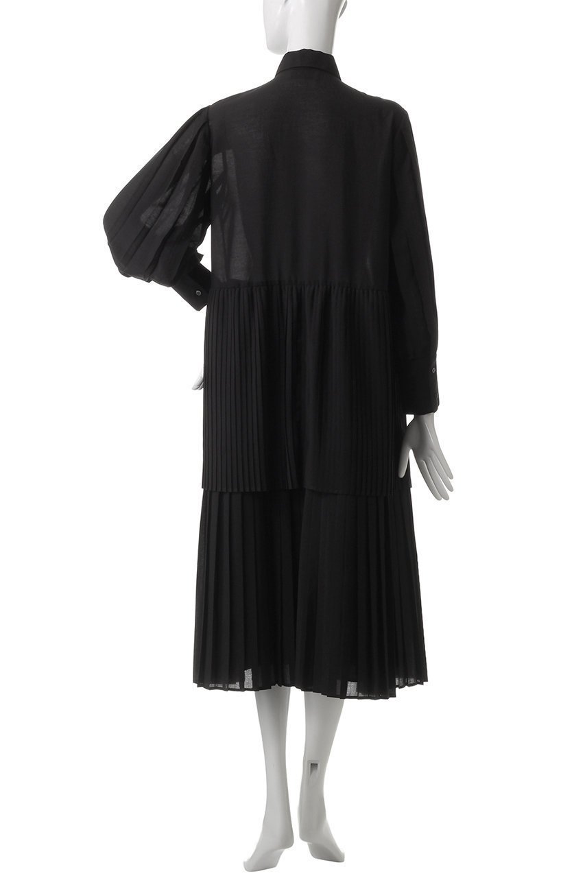 【ヒューエルミュージアム/hueLe Museum】の【STUMBLY】PLeated Combination Dress 人気、トレンドファッション・服の通販 founy(ファニー) 　ファッション　Fashion　レディースファッション　Fashion for Women　ワンピース　Dresses　フォーマル・パーティードレス・結婚式用ドレス　Elegant & Casual Dresses　チュニック　Tunic Tops & Dresses　おすすめ　Recommended / Our Picks　エレガント 上品　Elegant　チュニック　Tunic, Long Top　プリーツ　Pleats, Pleated　ロング　Long, Long-Length　other-4|ID: prp329100004444718 ipo3291000000032877919