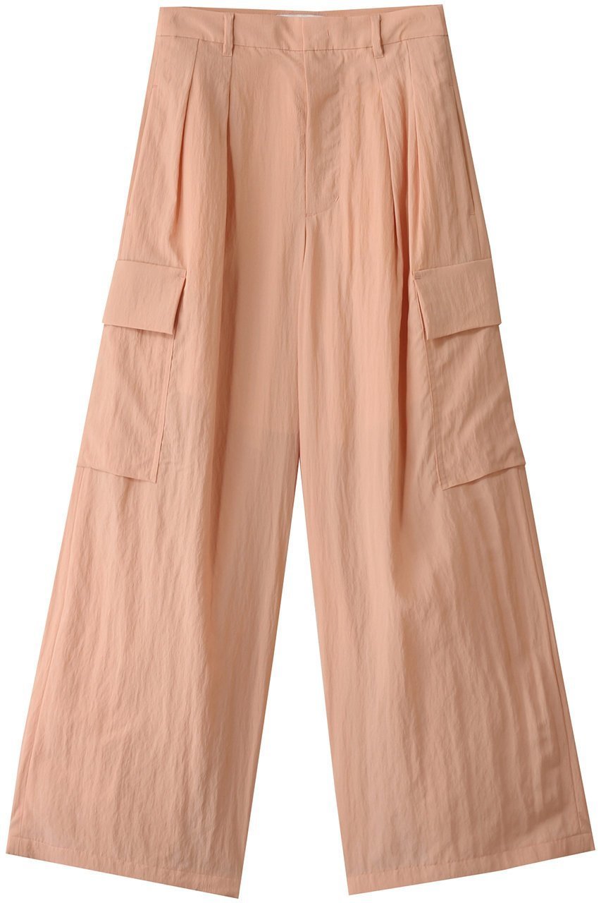 【ヒューエルミュージアム/hueLe Museum】の【STUMBLY】Nylon Stretch Cargo Pants インテリア・キッズ・メンズ・レディースファッション・服の通販 founy(ファニー) 　ファッション　Fashion　レディースファッション　Fashion for Women　パンツ　Pants & Trousers　アウトドア　Outdoor Clothing　カーゴパンツ　Cargo Pants, Utility Pants　ストレッチ　Stretch, Stretchy Fabric　トレンド　Trend, Trending Now　ファブリック　Fabric, Textile　ポケット　Pocket, Pocket Detail　リラックス　Relax, Relaxed Fit　エレガント 上品　Elegant　オレンジ|ID: prp329100004444719 ipo3291000000032918268