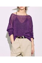 【ブリル/BRILL】のリネンコットンリラックスプルオーバー 人気、トレンドファッション・服の通販 founy(ファニー) ファッション Fashion レディースファッション WOMEN トップス・カットソー Tops/Tshirt ニット Knit Tops プルオーバー Pullover シンプル Simple リネン Linen NEW・新作・新着・新入荷 New Arrivals thumbnail パープル|ID: prp329100004444722 ipo3291000000031065821