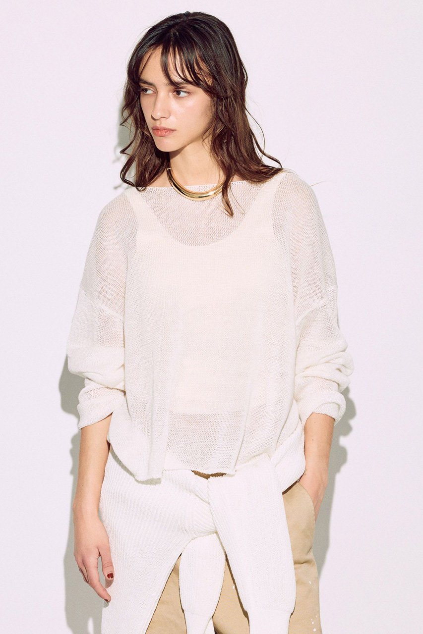【ブリル/BRILL】のリネンリラックスプルオーバー 人気、トレンドファッション・服の通販 founy(ファニー) 　ファッション　Fashion　レディースファッション　Fashion for Women　トップス・カットソー　Cut & Sew Tops　ニット　Knit Tops & Sweaters　カジュアルプルオーバー・ニットトップス　Pullovers & Knit Tops / Casual Pullovers　シンプル　Simple, Minimal　リネン　Linen, Linen Fabric　 other-1|ID: prp329100004444722 ipo3291000000032926484