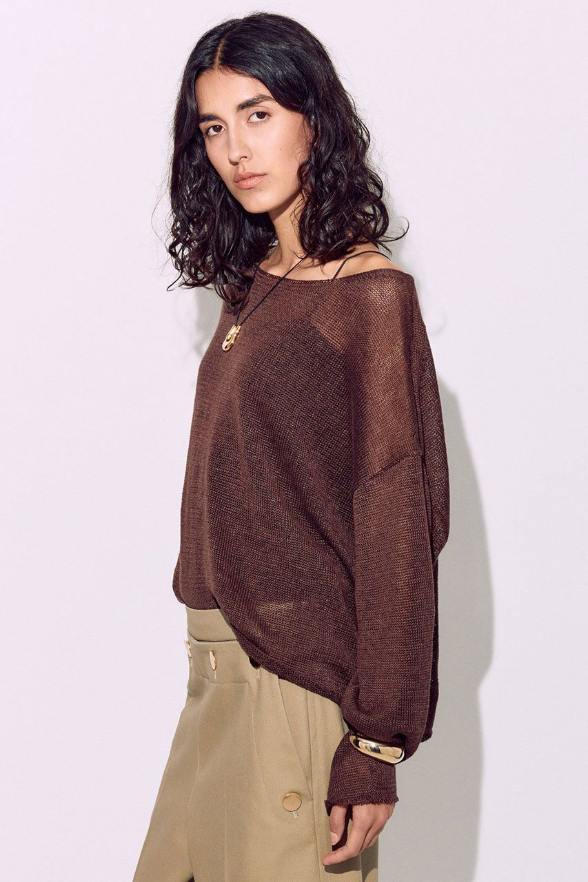 【ブリル/BRILL】のリネンリラックスプルオーバー 人気、トレンドファッション・服の通販 founy(ファニー) 　ファッション　Fashion　レディースファッション　Fashion for Women　トップス・カットソー　Cut & Sew Tops　ニット　Knit Tops & Sweaters　カジュアルプルオーバー・ニットトップス　Pullovers & Knit Tops / Casual Pullovers　シンプル　Simple, Minimal　リネン　Linen, Linen Fabric　other-2|ID: prp329100004444722 ipo3291000000032926537