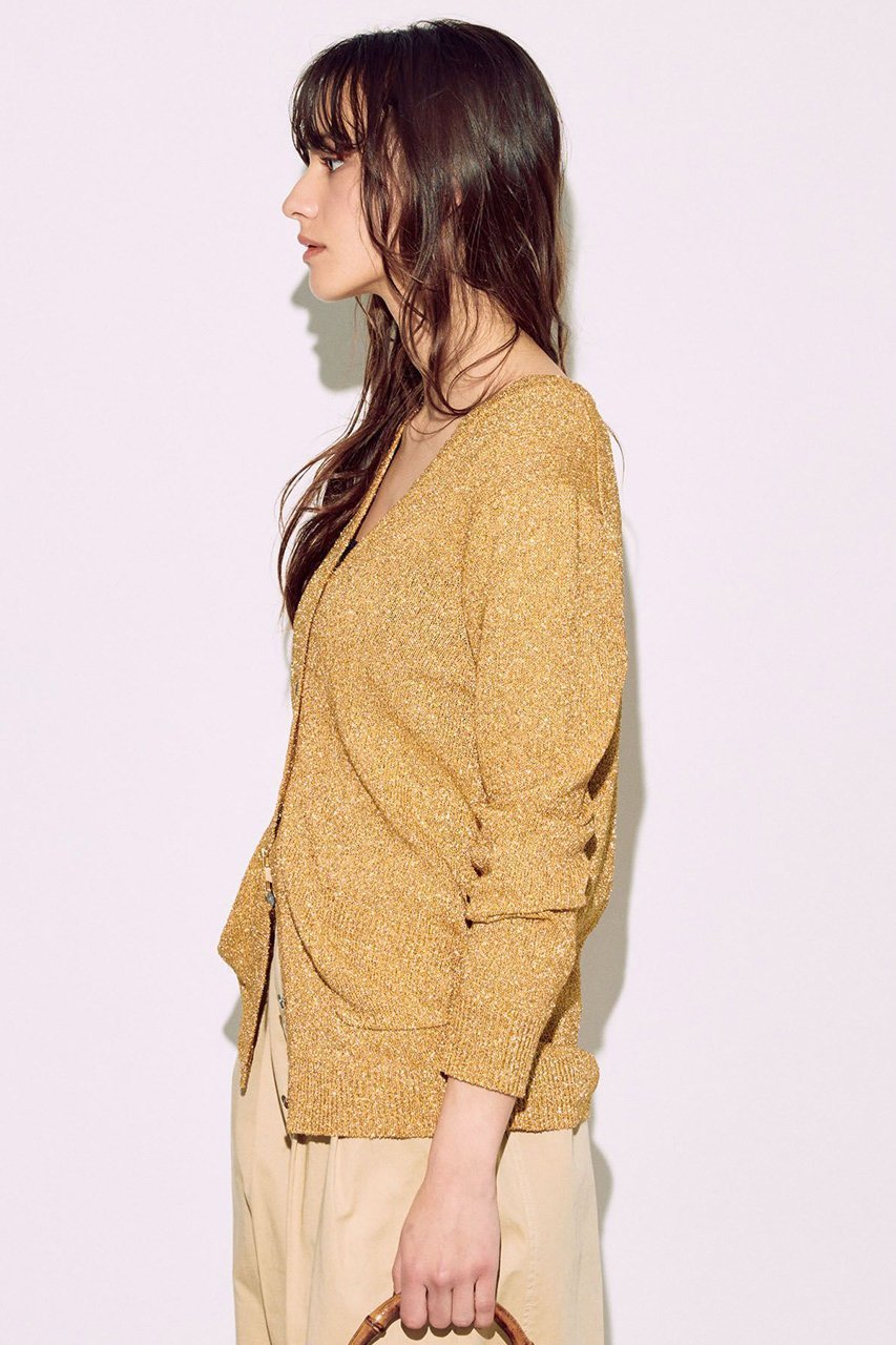 【ブリル/BRILL】のKIRAKIRAカーディガン 人気、トレンドファッション・服の通販 founy(ファニー) 　ファッション　Fashion　レディースファッション　WOMEN　トップス・カットソー　Tops/Tshirt　ニット　Knit Tops　カーディガン　Cardigans　おすすめ　Recommend　イタリア　Italy　カーディガン　Cardigan　シンプル　Simple　ストレッチ　Stretch　トレンド　Trend　フィット　Fit　ロング　Long　other-2|ID: prp329100004444724 ipo3291000000031255409