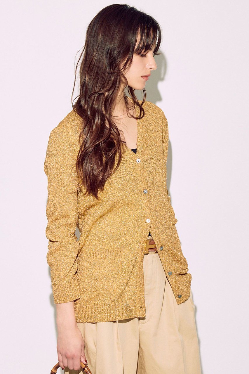 【ブリル/BRILL】のKIRAKIRAカーディガン 人気、トレンドファッション・服の通販 founy(ファニー) 　ファッション　Fashion　レディースファッション　WOMEN　トップス・カットソー　Tops/Tshirt　ニット　Knit Tops　カーディガン　Cardigans　おすすめ　Recommend　イタリア　Italy　カーディガン　Cardigan　シンプル　Simple　ストレッチ　Stretch　トレンド　Trend　フィット　Fit　ロング　Long　other-4|ID: prp329100004444724 ipo3291000000031255413