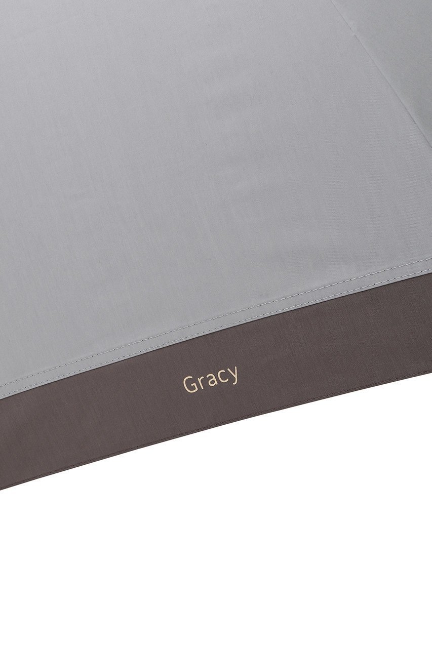 【グレイシー/Gracy】の晴雨兼用楽折傘 切継×裏レオパードプリント 人気、トレンドファッション・服の通販 founy(ファニー) 　ファッション　Fashion　レディースファッション　Fashion for Women　レイングッズ・傘・晴雨兼用傘　Umbrellas & Rain Gear　エレガント 上品　Elegant　ハンカチ　Handkerchief, Hanky　レオパード　Leopard, Animal Print　傘　Umbrella, Parasol　夏　Summer　時計　Watch, Wristwatch　無地　Plain, Solid Color　other-7|ID: prp329100004444728 ipo3291000000032800708