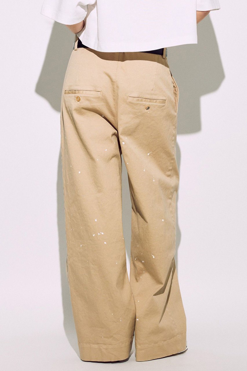 【ブリル/BRILL】のペイントチノパンツ 人気、トレンドファッション・服の通販 founy(ファニー) 　ファッション　Fashion　レディースファッション　WOMEN　パンツ　Pants　コンパクト　Compact　ストレッチ　Stretch　ボトム　Bottom　ポケット　Pocket　リラックス　Relax　エレガント 上品　Elegant　other-3|ID: prp329100004446164 ipo3291000000031254565