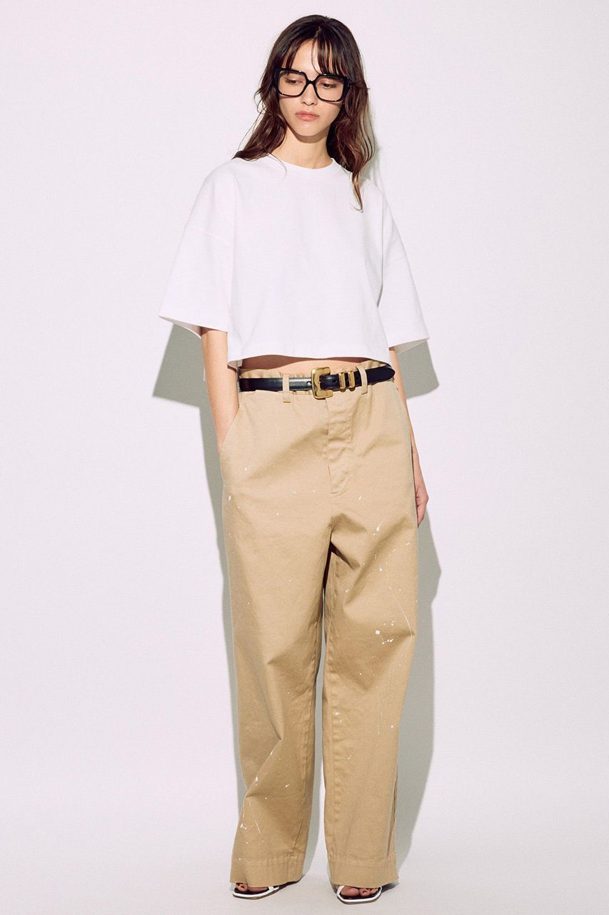 【ブリル/BRILL】のペイントチノパンツ 人気、トレンドファッション・服の通販 founy(ファニー) 　ファッション　Fashion　レディースファッション　WOMEN　パンツ　Pants　コンパクト　Compact　ストレッチ　Stretch　ボトム　Bottom　ポケット　Pocket　リラックス　Relax　エレガント 上品　Elegant　other-4|ID: prp329100004446164 ipo3291000000031254567