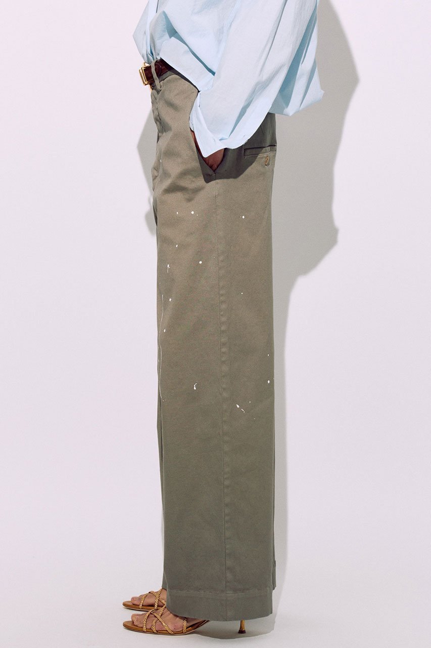 【ブリル/BRILL】のペイントチノパンツ 人気、トレンドファッション・服の通販 founy(ファニー) 　ファッション　Fashion　レディースファッション　Fashion for Women　パンツ　Pants & Trousers　コンパクト　Compact, Small Size　ストレッチ　Stretch, Stretchy Fabric　ボトム　Bottoms, Lower Wear　ポケット　Pocket, Pocket Detail　リラックス　Relax, Relaxed Fit　エレガント 上品　Elegant　other-2|ID: prp329100004446164 ipo3291000000032811219