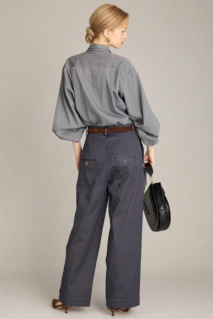 【ブリル/BRILL】のペイントチノパンツ 人気、トレンドファッション・服の通販 founy(ファニー) 　ファッション　Fashion　レディースファッション　Fashion for Women　パンツ　Pants & Trousers　コンパクト　Compact, Small Size　ストレッチ　Stretch, Stretchy Fabric　ボトム　Bottoms, Lower Wear　ポケット　Pocket, Pocket Detail　リラックス　Relax, Relaxed Fit　エレガント 上品　Elegant　other-6|ID: prp329100004446164 ipo3291000000033868507