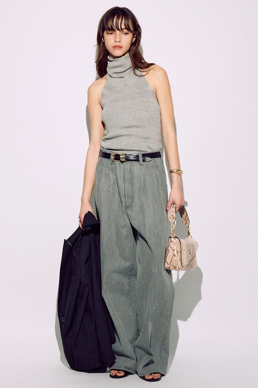 【ブリル/BRILL】のノースリハイネックプルオーバー 人気、トレンドファッション・服の通販 founy(ファニー) 　ファッション　Fashion　レディースファッション　WOMEN　トップス・カットソー　Tops/Tshirt　ニット　Knit Tops　プルオーバー　Pullover　イタリア　Italy　エレガント 上品　Elegant　シンプル　Simple　ストレッチ　Stretch　タートルネック　Turtleneck　フィット　Fit　フレンチ　French　リネン　Linen　NEW・新作・新着・新入荷　New Arrivals　other-4|ID: prp329100004446167 ipo3291000000031254587