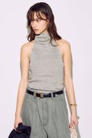 【ブリル/BRILL】のノースリハイネックプルオーバー 人気、トレンドファッション・服の通販 founy(ファニー) ファッション Fashion レディースファッション Fashion for Women トップス・カットソー Cut & Sew Tops ニット Knit Tops & Sweaters カジュアルプルオーバー・ニットトップス Pullovers & Knit Tops / Casual Pullovers イタリア Italy エレガント 上品 Elegant シンプル Simple, Minimal ストレッチ Stretch, Stretchy Fabric タートルネック Turtleneck, High Neck フィット Fit, Slim Fit フレンチ French, French Style リネン Linen, Linen Fabric |ID:prp329100004446167