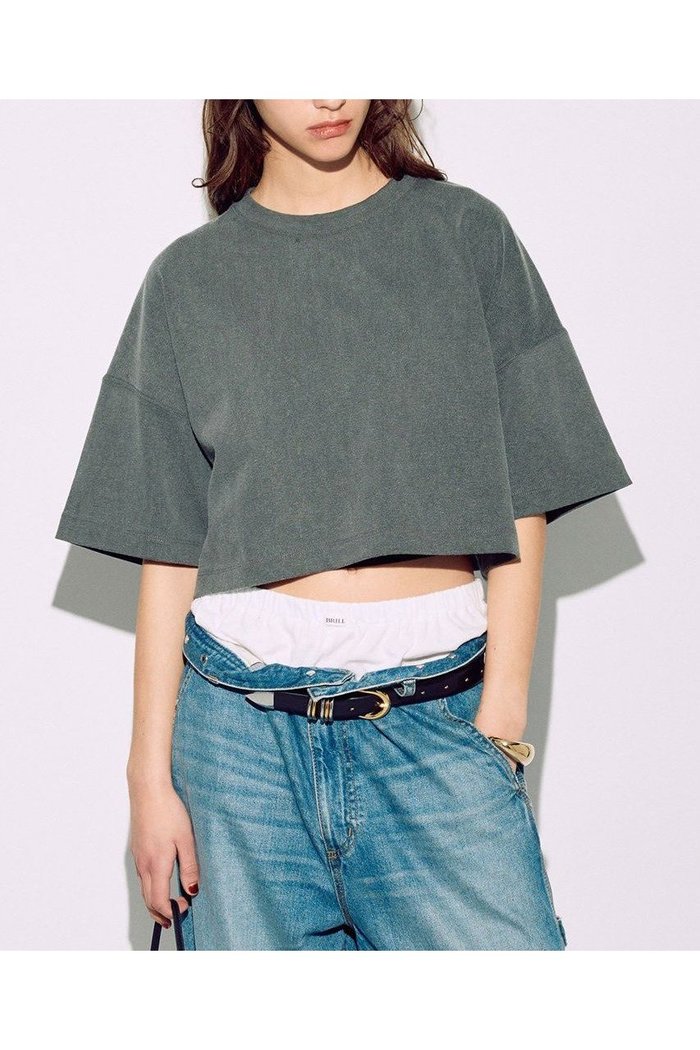 【ブリル/BRILL】のショートユルTシャツ インテリア・キッズ・メンズ・レディースファッション・服の通販 founy(ファニー) https://founy.com/ ファッション Fashion レディースファッション WOMEN トップス・カットソー Tops/Tshirt シャツ/ブラウス Shirts/Blouses ロング / Tシャツ T-Shirts カットソー Cut and Sewn ショート Short スリーブ Sleeve ヴィンテージ Vintage NEW・新作・新着・新入荷 New Arrivals |ID: prp329100004446168 ipo3291000000031077463