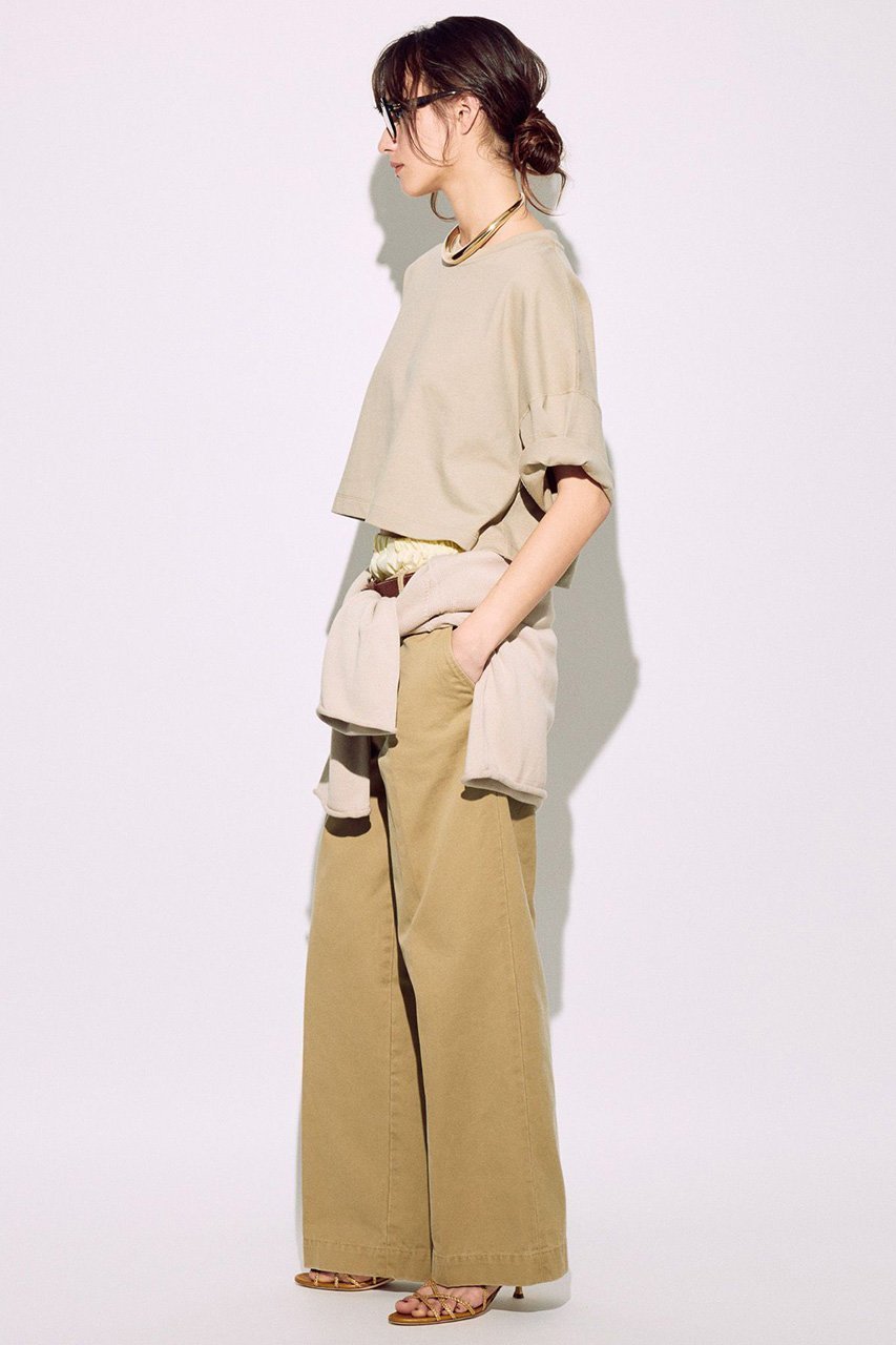 【ブリル/BRILL】のショートユルTシャツ 人気、トレンドファッション・服の通販 founy(ファニー) 　ファッション　Fashion　レディースファッション　Fashion for Women　トップス・カットソー　Cut & Sew Tops　シャツ・ブラウス・オフィスカジュアル　Elegant Blouses & Button-Ups　ロングTシャツ・Tシャツ　Longline T-Shirts & Tees　カットソー・ベーシックTシャツ　Cut-and-Sewn Tops / Stretch Tees & Basics　ショート　Short, Short Length　スリーブ　Sleeve, Long Sleeve / Short Sleeve　ヴィンテージ　Vintage Style　other-5|ID: prp329100004446168 ipo3291000000035879228