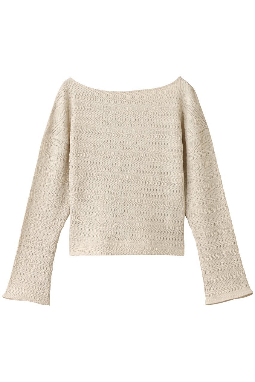 【スタニングルアー/STUNNING LURE】のクロシェレーストップス インテリア・キッズ・メンズ・レディースファッション・服の通販 founy(ファニー) 　ファッション　Fashion　レディースファッション　Ladies' Fashion Online　トップス・カットソー　Tops/Tshirt　シャツ/ブラウス　Shirts/Blouses　エレガント 上品　Elegant　スリーブ　Sleeve　デコルテ　Decolletage　デニム　Denim　フェミニン　Feminine　ロング　Long　再入荷　Restock/Back In Stock/Re Arrival　アイボリー|ID: prp329100004446176 ipo3291000000032684670