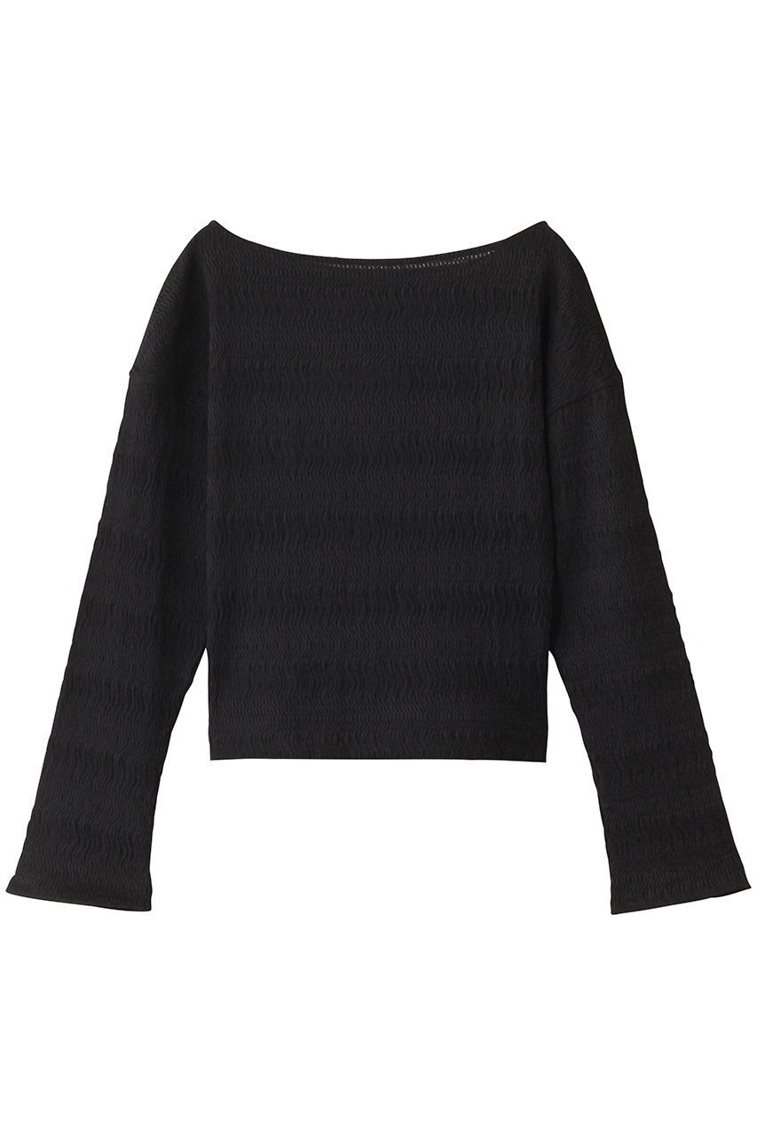 【スタニングルアー/STUNNING LURE】のクロシェレーストップス インテリア・キッズ・メンズ・レディースファッション・服の通販 founy(ファニー) 　ファッション　Fashion　レディースファッション　Ladies' Fashion Online　トップス・カットソー　Tops/Tshirt　シャツ/ブラウス　Shirts/Blouses　エレガント 上品　Elegant　スリーブ　Sleeve　デコルテ　Decolletage　デニム　Denim　フェミニン　Feminine　ロング　Long　再入荷　Restock/Back In Stock/Re Arrival　ブラック|ID: prp329100004446176 ipo3291000000032684671