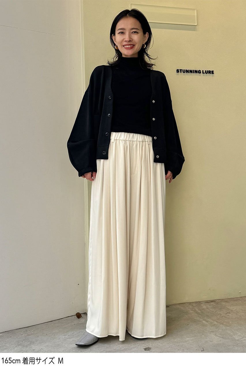 【スタニングルアー/STUNNING LURE】のrメタルヤーンニットブルゾン 人気、トレンドファッション・服の通販 founy(ファニー) 　ファッション　Fashion　レディースファッション　Fashion for Women　トップス・カットソー　Cut & Sew Tops　ニット　Knit Tops & Sweaters　カーディガン・羽織り　Layered Style Cardigans　エレガント 上品　Elegant　カーディガン　Cardigan, Knitwear　ブルゾン　Blouson, Bomber Jacket　other-7|ID: prp329100004446177 ipo3291000000032957064