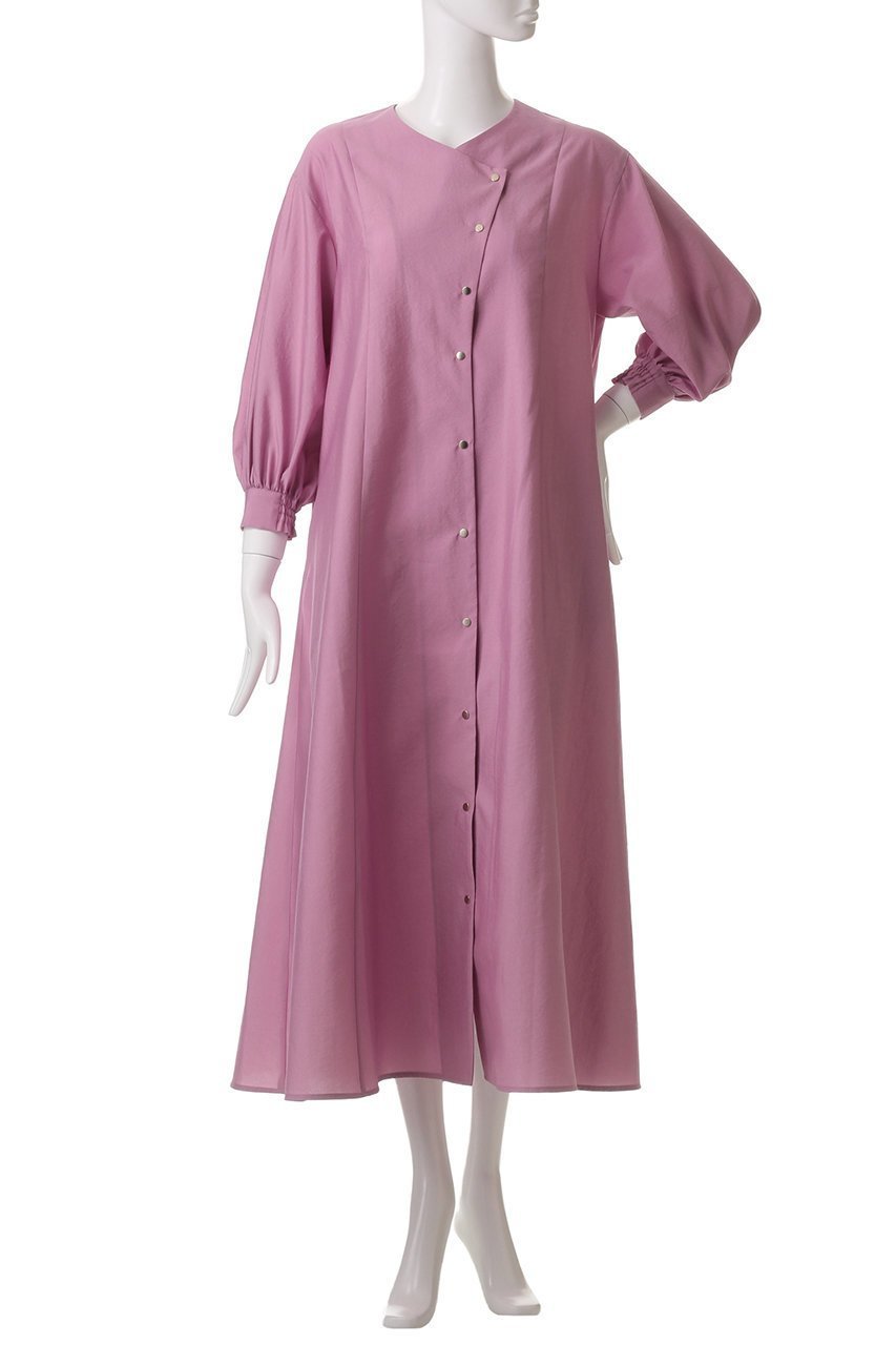 【アルアバイル/allureville】の【Loulou Willoughby】ヴィンテージオーガンパフワンピース 人気、トレンドファッション・服の通販 founy(ファニー) 　ファッション　Fashion　レディースファッション　Fashion for Women　ワンピース　Dresses　チュニック　Tunic Tops & Dresses　エアリー　Airy Texture　エレガント 上品　Elegant　スリーブ　Sleeve, Long Sleeve / Short Sleeve　チュニック　Tunic, Long Top　フロント　Front, Front Design　ロング　Long, Long-Length　other-6|ID: prp329100004446181 ipo3291000000035640181