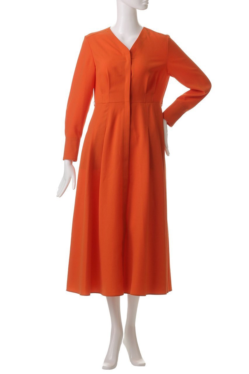 【アルアバイル/allureville】のVネックタックワンピース 人気、トレンドファッション・服の通販 founy(ファニー) 　ファッション　Fashion　レディースファッション　WOMEN　ワンピース　Dress　チュニック　Tunic　エレガント 上品　Elegant　シンプル　Simple　チュニック　Tunic　ロング　Long　夏　Summer　春　Spring　S/S・春夏　Ss・Spring/Summer　other-6|ID: prp329100004446182 ipo3291000000031325450