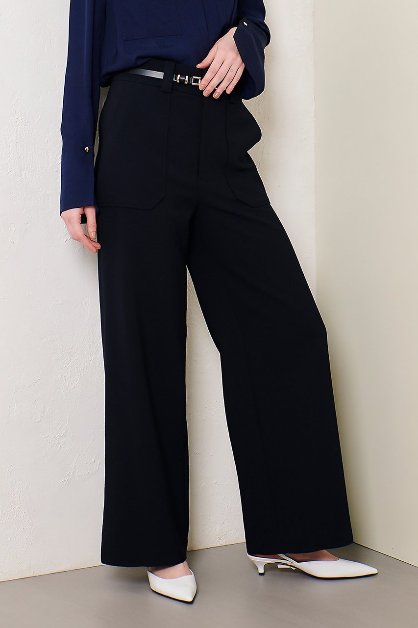 【アルアバイル/allureville】のアセテートサテンタックパンツ 人気、トレンドファッション・服の通販 founy(ファニー) 　ファッション　Fashion　レディースファッション　WOMEN　パンツ　Pants　エレガント 上品　Elegant　サテン　Satin　ジャケット　Jacket　センター　Center　フラット　Flat　ワイド　Wide　other-7|ID: prp329100004446183 ipo3291000000031325453