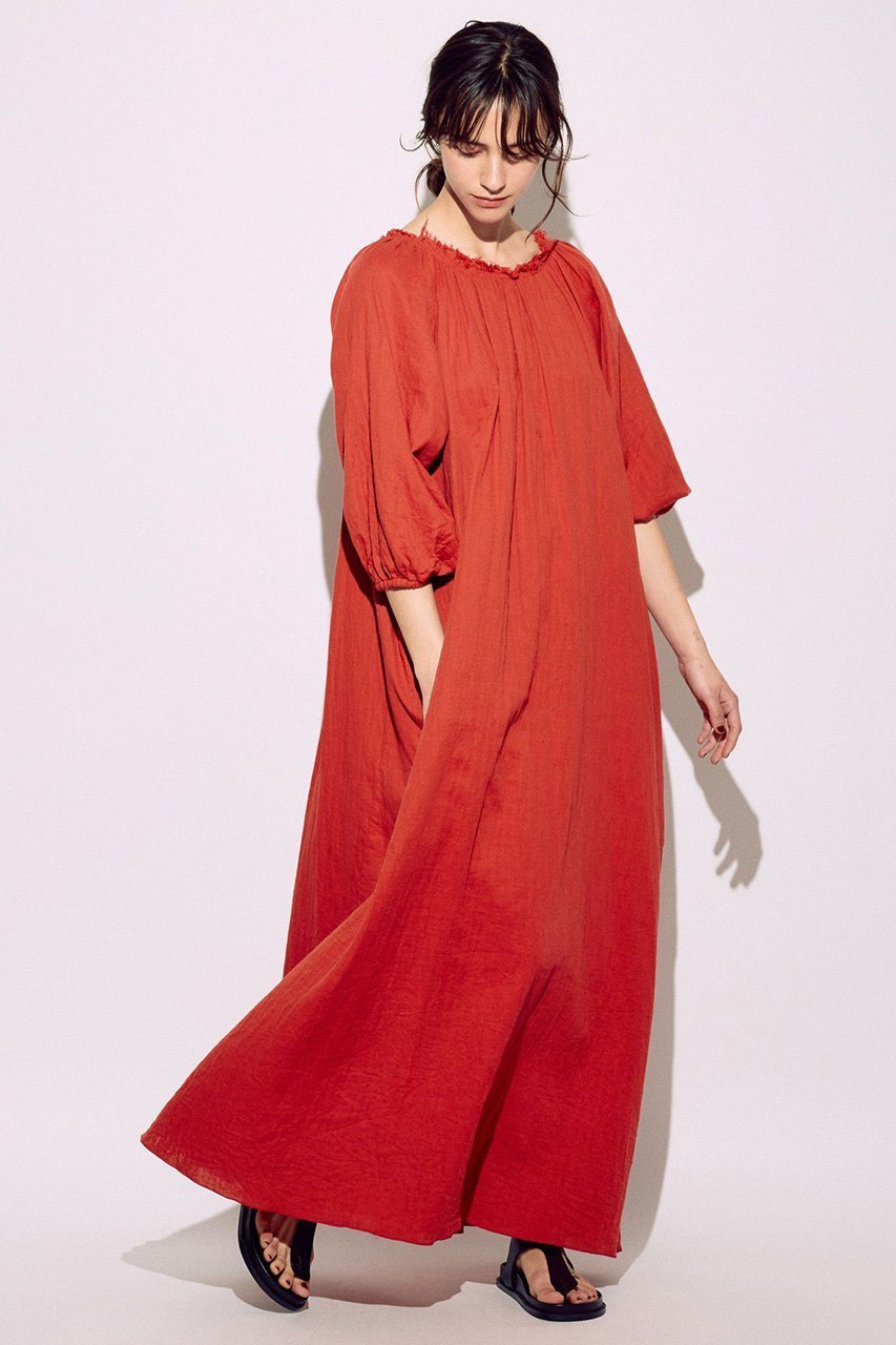 【ブリル/BRILL】のラグランギャザーワンピース 人気、トレンドファッション・服の通販 founy(ファニー) 　ファッション　Fashion　レディースファッション　WOMEN　ワンピース　Dress　チュニック　Tunic　チュニック　Tunic　ロング　Long　NEW・新作・新着・新入荷　New Arrivals　other-2|ID: prp329100004446185 ipo3291000000031254687