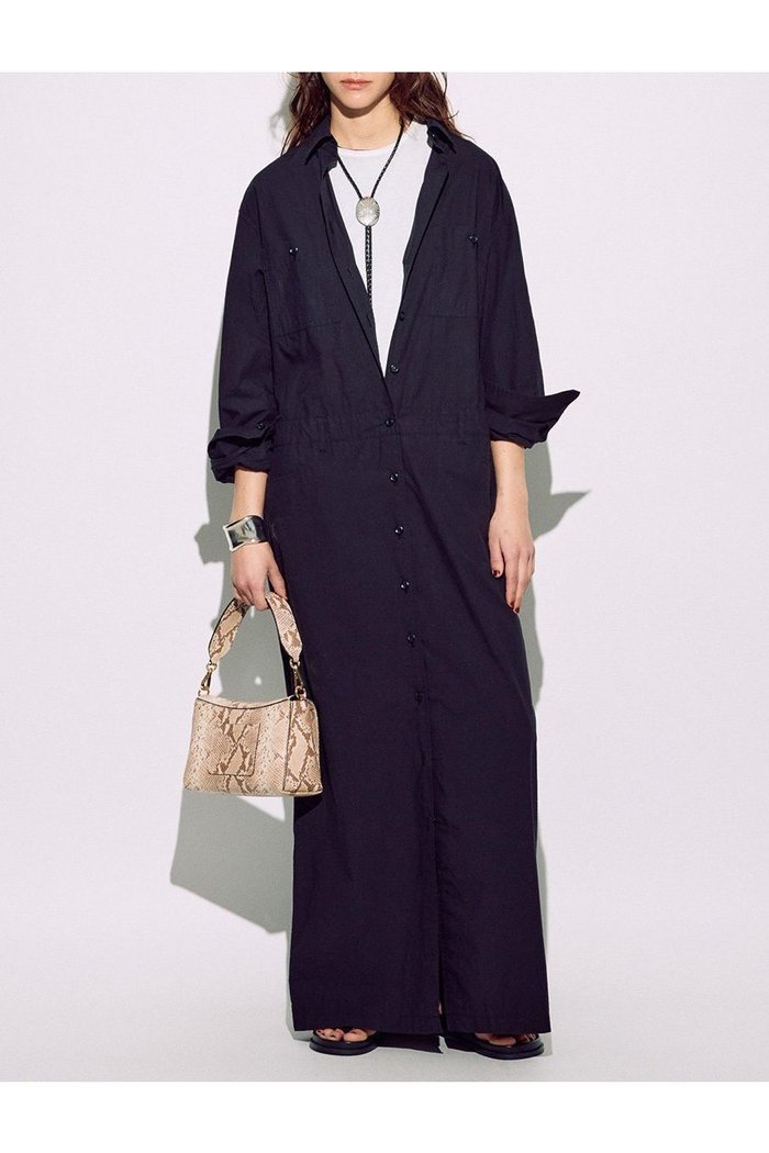 【ブリル/BRILL】のロングシャツワンピース インテリア・キッズ・メンズ・レディースファッション・服の通販 founy(ファニー) https://founy.com/ ファッション Fashion レディースファッション WOMEN ワンピース Dress シャツワンピース Shirt Dresses チュニック Tunic ストレート Straight タイプライター Typewriter チュニック Tunic パッチ Patch ポケット Pocket マキシ Maxi ロング Long ワーク Work 今季 This Season 再入荷 Restock/Back In Stock/Re Arrival |ID: prp329100004446186 ipo3291000000031077514