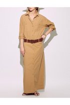 【ブリル/BRILL】のロングシャツワンピース 人気、トレンドファッション・服の通販 founy(ファニー) ファッション Fashion レディースファッション WOMEN ワンピース Dress シャツワンピース Shirt Dresses チュニック Tunic ストレート Straight タイプライター Typewriter チュニック Tunic パッチ Patch ポケット Pocket マキシ Maxi ロング Long ワーク Work 今季 This Season NEW・新作・新着・新入荷 New Arrivals thumbnail ベージュ|ID: prp329100004446186 ipo3291000000031077516