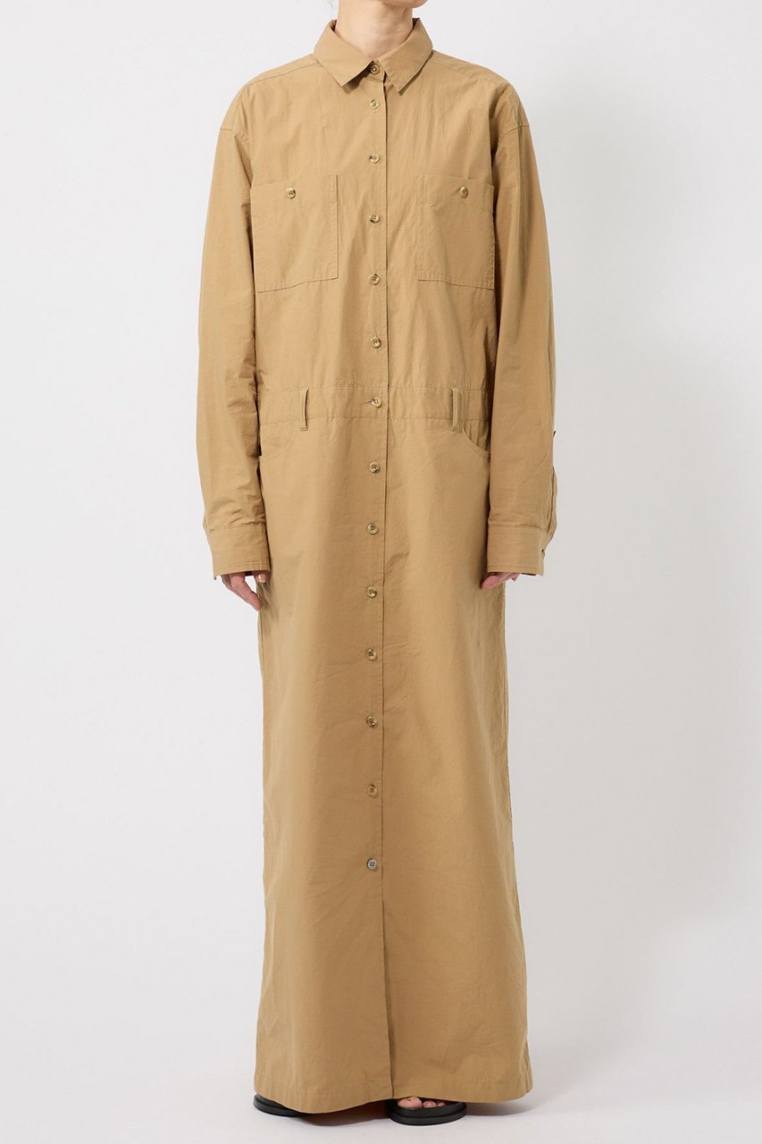 【ブリル/BRILL】のロングシャツワンピース 人気、トレンドファッション・服の通販 founy(ファニー) 　ファッション　Fashion　レディースファッション　WOMEN　ワンピース　Dress　シャツワンピース　Shirt Dresses　チュニック　Tunic　ストレート　Straight　タイプライター　Typewriter　チュニック　Tunic　パッチ　Patch　ポケット　Pocket　マキシ　Maxi　ロング　Long　ワーク　Work　今季　This Season　再入荷　Restock/Back In Stock/Re Arrival　other-4|ID: prp329100004446186 ipo3291000000031254698