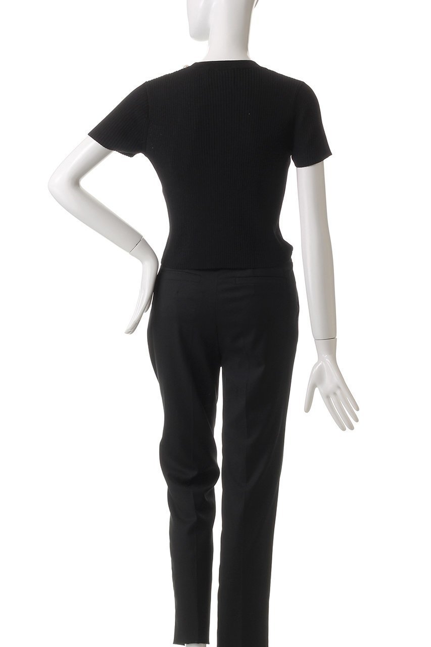 【ベイジ,/BEIGE,】のVINCA(ビンカ)/パール付き半袖コットンリブニット 人気、トレンドファッション・服の通販 founy(ファニー) 　ファッション　Fashion　レディースファッション　Fashion for Women　トップス・カットソー　Cut & Sew Tops　ニット　Knit Tops & Sweaters　カジュアルプルオーバー・ニットトップス　Pullovers & Knit Tops / Casual Pullovers　シンプル　Simple, Minimal　パール　Pearl, Pearl Accent　フィット　Fit, Slim Fit　リブニット　Rib Knit, Ribbed Knit　エレガント 上品　Elegant　半袖　Short Sleeve, Half Sleeve　other-4|ID: prp329100004446190 ipo3291000000035066109