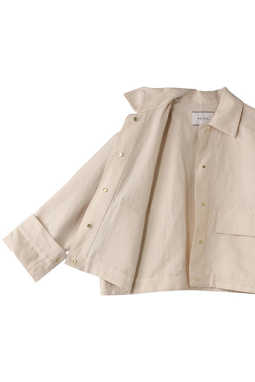 【ベイジ,/BEIGE,】のCUPHEA(クフェア)/アウトポケットジャケット 人気、トレンドファッション・服の通販 founy(ファニー) 　ファッション　Fashion　レディースファッション　WOMEN　アウター　Coat Outerwear　ジャケット　Jackets　ショート　Short　ジャケット　Jacket　ベーシック　Basic　ポケット　Pocket　春　Spring　秋　Autumn/Fall　other-6|ID: prp329100004446192 ipo3291000000031325474