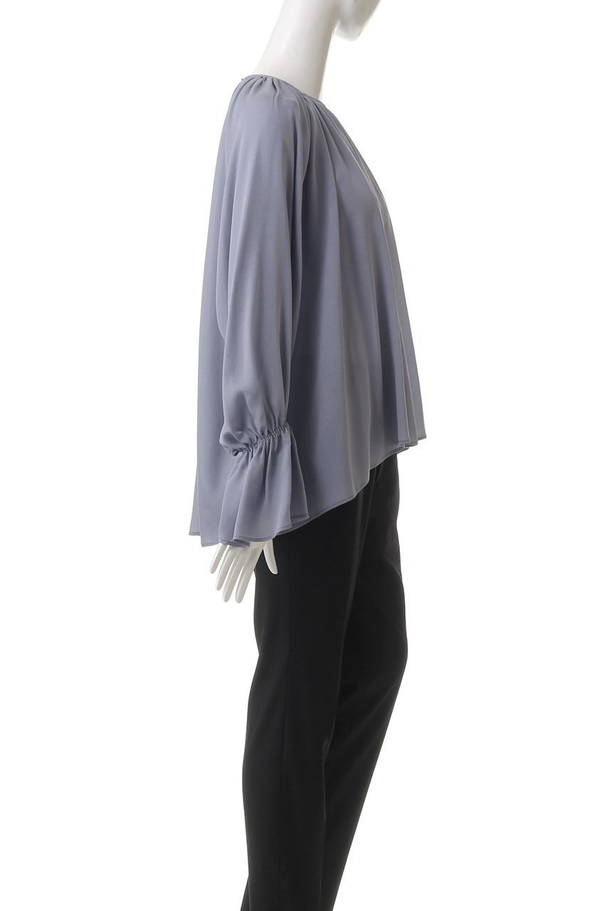 【ベイジ,/BEIGE,】のMUSCARI(ムスカリ)/ソフトシルクキャンディースリーブブラウス 人気、トレンドファッション・服の通販 founy(ファニー) 　ファッション　Fashion　レディースファッション　WOMEN　トップス・カットソー　Tops/Tshirt　シャツ/ブラウス　Shirts/Blouses　エレガント 上品　Elegant　シルク　Silk　シンプル　Simple　スリーブ　Sleeve　ドレープ　Drape　ボトム　Bottom　ロング　Long　other-3|ID: prp329100004446193 ipo3291000000031254740