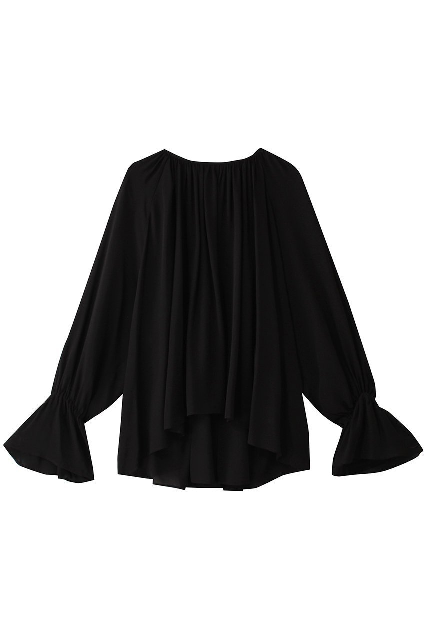 【ベイジ,/BEIGE,】のMUSCARI(ムスカリ)/ソフトシルクキャンディースリーブブラウス 人気、トレンドファッション・服の通販 founy(ファニー) ファッション Fashion レディースファッション Fashion for Women トップス・カットソー Cut & Sew Tops シャツ・ブラウス・オフィスカジュアル Elegant Blouses & Button-Ups エレガント 上品 Elegant シルク Silk, 100% Silk シンプル Simple, Minimal スリーブ Sleeve, Long Sleeve / Short Sleeve ドレープ Drape, Draping Fabric ボトム Bottoms, Lower Wear ロング Long, Long-Length other-1|ID: prp329100004446193 ipo3291000000035062825