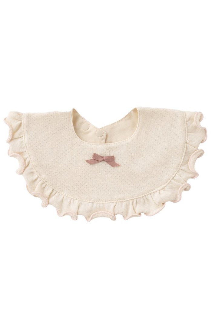 【ポプキンズ/POMPKINS / KIDS】の【Baby】コットンフライススタイ インテリア・キッズ・メンズ・レディースファッション・服の通販 founy(ファニー) https://founy.com/ ファッション Fashion キッズファッション KIDS フォーマル Formal リボン Ribbon エレガント 上品 Elegant |ID: prp329100004446197 ipo3291000000031077545