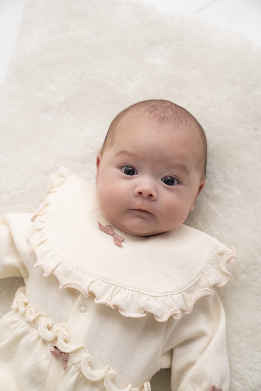 【ポプキンズ/POMPKINS / KIDS】の【BABY】コットンフライススタイ 人気、トレンドファッション・服の通販 founy(ファニー) 　ファッション　Fashion　キッズファッション　Fashion for Kids　フォーマル　Formal, Dressy　リボン　Ribbon, Bow　エレガント 上品　Elegant　other-6|ID: prp329100004446197 ipo3291000000036192727