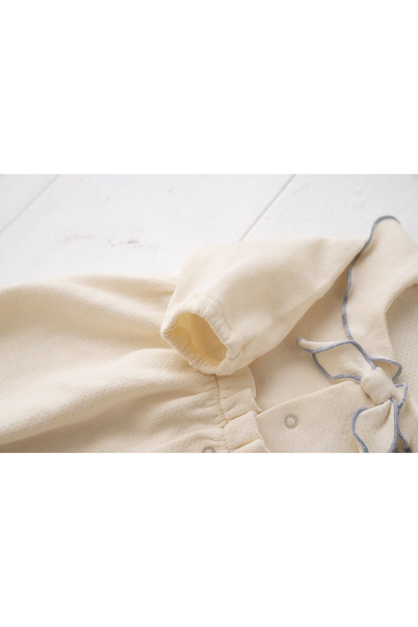 【ポプキンズ/POMPKINS / KIDS】の【BABY】コットンフライス2wayドレス 人気、トレンドファッション・服の通販 founy(ファニー) 　ファッション　Fashion　キッズファッション　Fashion for Kids　ワンピース　Dresses　なめらか　Smooth, Silky Texture　ドレス　Dress, One-Piece　バルーン　Balloon, Balloon Silhouette　フェミニン　Feminine, Girly　フリル　Frill, Ruffle　ベビー　Baby, Babywear　リボン　Ribbon, Bow　ロンパース　Romper, Jumpsuit　other-6|ID: prp329100004446198 ipo3291000000036192635