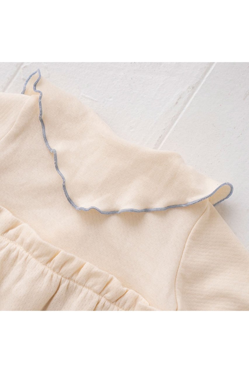 【ポプキンズ/POMPKINS / KIDS】の【BABY】コットンフライス2wayドレス 人気、トレンドファッション・服の通販 founy(ファニー) 　ファッション　Fashion　キッズファッション　Fashion for Kids　ワンピース　Dresses　なめらか　Smooth, Silky Texture　ドレス　Dress, One-Piece　バルーン　Balloon, Balloon Silhouette　フェミニン　Feminine, Girly　フリル　Frill, Ruffle　ベビー　Baby, Babywear　リボン　Ribbon, Bow　ロンパース　Romper, Jumpsuit　other-7|ID: prp329100004446198 ipo3291000000036192636