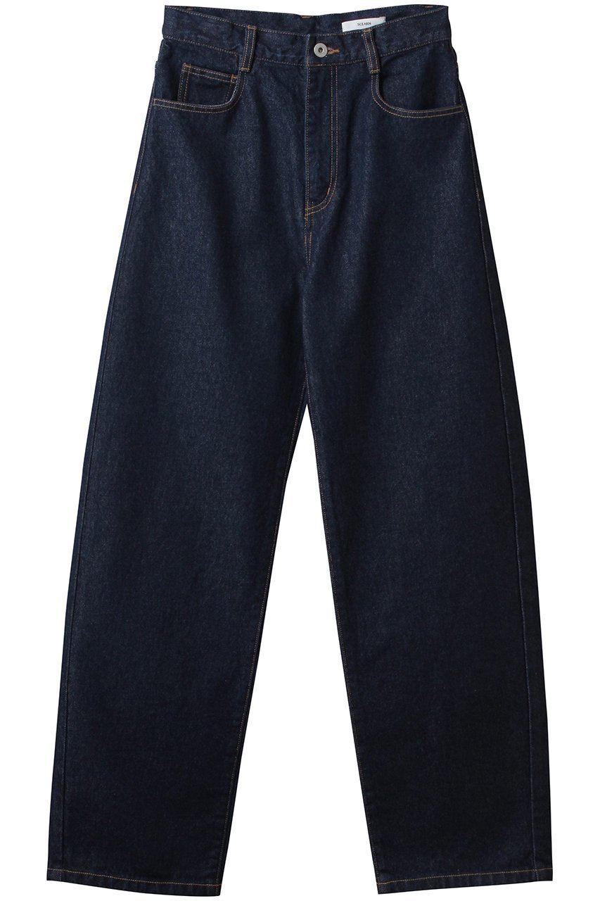 【セアン/SCEARN】のDENIM デニムパンツ インテリア・キッズ・メンズ・レディースファッション・服の通販 founy(ファニー) 　ファッション　Fashion　レディースファッション　WOMEN　パンツ　Pants　デニムパンツ　Denim Pants　デニム　Denim　トレンド　Trend　バランス　Balance　リラックス　Relax　INDIGO|ID: prp329100004446206 ipo3291000000031077576
