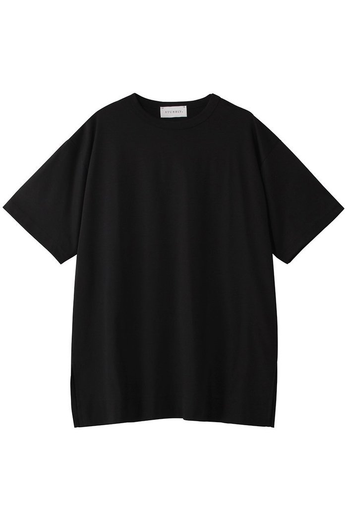 【ヒューエルミュージアム/hueLe Museum】の【STUMBLY】Semi Long T-shirts インテリア・キッズ・メンズ・レディースファッション・服の通販 founy(ファニー) https://founy.com/ ファッション Fashion レディースファッション Fashion for Women トップス・カットソー Cut & Sew Tops シャツ・ブラウス・オフィスカジュアル Elegant Blouses & Button-Ups ロングTシャツ・Tシャツ Longline T-Shirts & Tees カットソー・ベーシックTシャツ Cut-and-Sewn Tops / Stretch Tees & Basics ショート Short, Short Length シンプル Simple, Minimal スリーブ Sleeve, Long Sleeve / Short Sleeve |ID: prp329100004446211 ipo3291000000035933646
