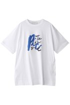 【ヒューエルミュージアム/hueLe Museum】の【STUMBLY】Eri Yoshidaコラボ Tシャツ ブルー|ID:prp329100004446213