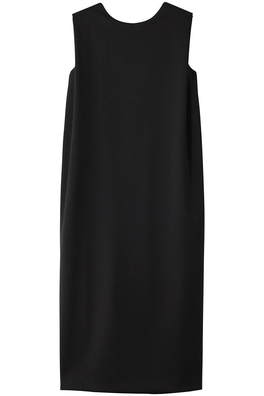 【エステータ/esteta】のスキューバノースリーブワンピース インテリア・キッズ・メンズ・レディースファッション・服の通販 founy(ファニー) 　ファッション　Fashion　レディースファッション　Fashion for Women　ワンピース　Dresses　チュニック　Tunic Tops & Dresses　おすすめ　Recommended / Our Picks　インナー　Innerwear　シンプル　Simple, Minimal　チュニック　Tunic, Long Top　フォルム　Silhouette, Form　ロング　Long, Long-Length　再入荷　Restock / Back in Stock　ブラック|ID: prp329100004446214 ipo3291000000035062086