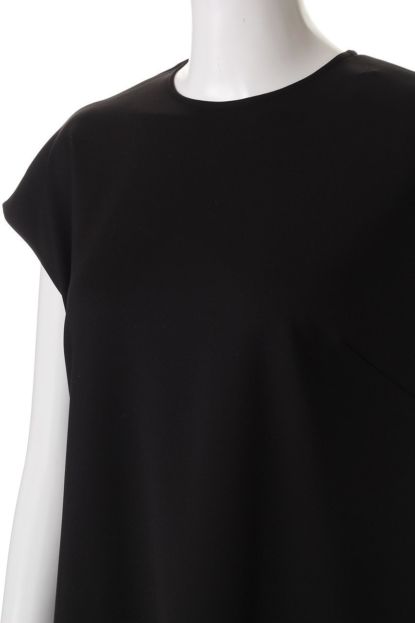 【エステータ/esteta】のスキューバフレンチスリーブワンピース 人気、トレンドファッション・服の通販 founy(ファニー) 　ファッション　Fashion　レディースファッション　Fashion for Women　ワンピース　Dresses　チュニック　Tunic Tops & Dresses　シンプル　Simple, Minimal　スタイリッシュ　Stylish, Fashionable　チュニック　Tunic, Long Top　ドレープ　Drape, Draping Fabric　フォルム　Silhouette, Form　フロント　Front, Front Design　ロング　Long, Long-Length　再入荷　Restock / Back in Stock　other-5|ID: prp329100004446215 ipo3291000000035052156