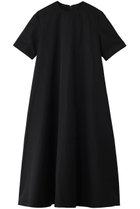 【エステータ/esteta】のウールリネン半袖フレアワンピース ブラック|ID: prp329100004446216 ipo3291000000032868740