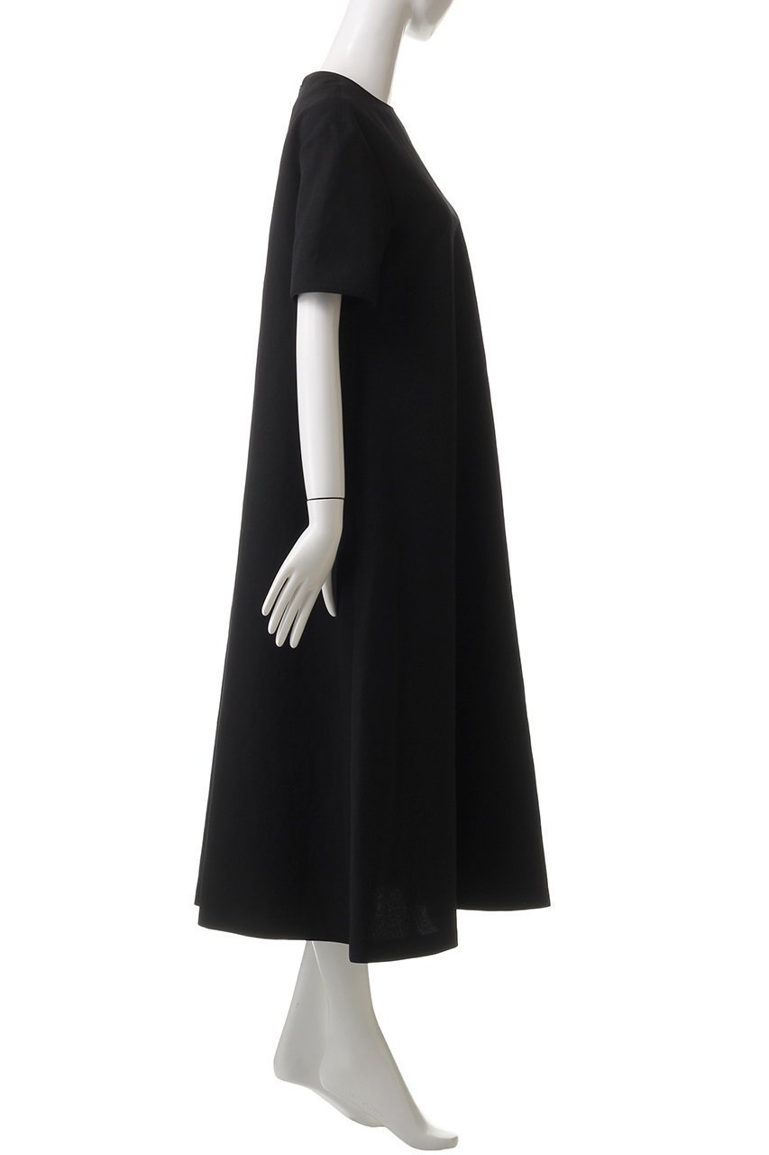 【エステータ/esteta】のウールリネン半袖フレアワンピース 人気、トレンドファッション・服の通販 founy(ファニー) 　ファッション　Fashion　レディースファッション　Fashion for Women　ワンピース　Dresses　チュニック　Tunic Tops & Dresses　エレガント 上品　Elegant　シンプル　Simple, Minimal　チュニック　Tunic, Long Top　フレア　Flare, Flared　リネン　Linen, Linen Fabric　ロング　Long, Long-Length　半袖　Short Sleeve, Half Sleeve　other-3|ID: prp329100004446216 ipo3291000000032868758