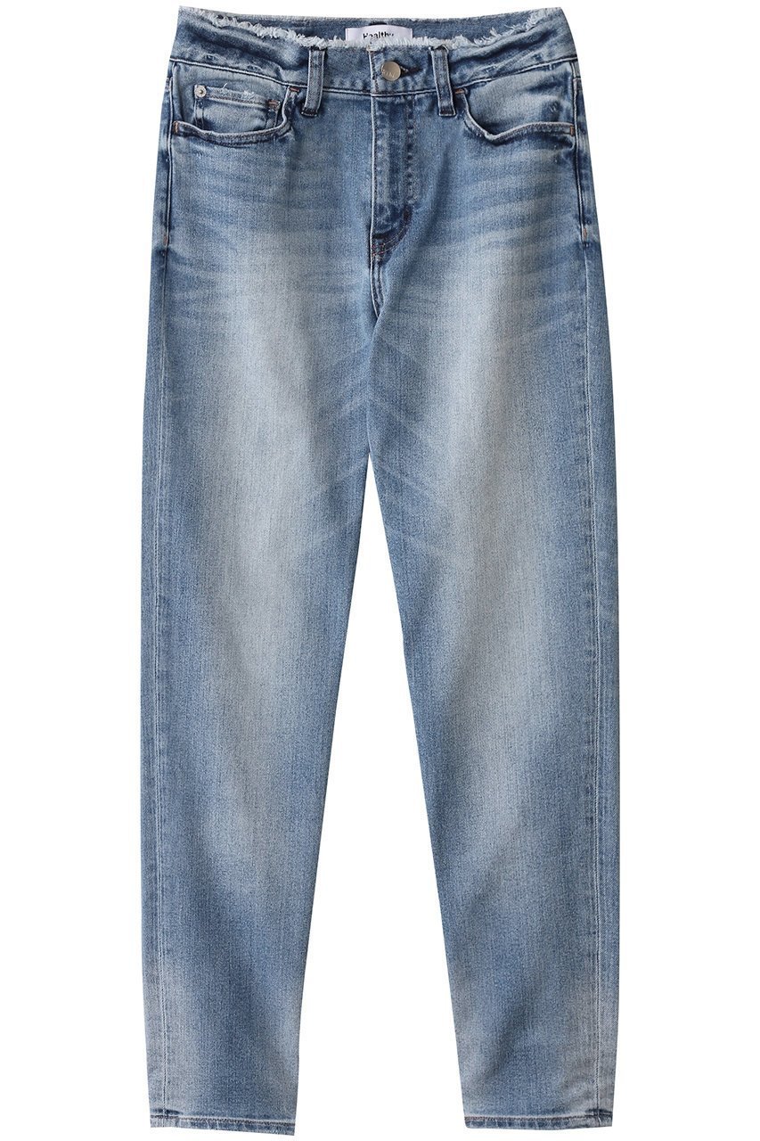 【ヘルシーデニム/Healthy Denim】のH. Salt スリムテーパードデニムパンツ インテリア・キッズ・メンズ・レディースファッション・服の通販 founy(ファニー) 　ファッション　Fashion　レディースファッション　Fashion for Women　パンツ　Pants & Trousers　デニムパンツ・ジーンズ・美脚デニム　Denim Jeans & Pants　おすすめ　Recommended / Our Picks　スリム　Slim, Slim Fit　テーパード　Tapered, Tapered Pants　デニム　Denim, Jeans Material　夏　Summer　春　Spring　S/S・春夏　SS, Spring/Summer, Warm Season　Light Fringe|ID: prp329100004447276 ipo3291000000036099642