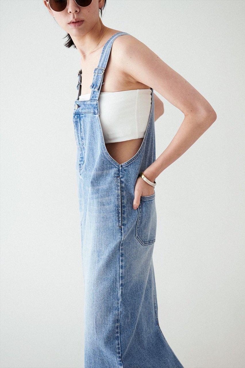 【ヘルシーデニム/Healthy Denim】のCaramel ジャンパースカート 人気、トレンドファッション・服の通販 founy(ファニー) 　ファッション　Fashion　レディースファッション　Ladies' Fashion Online　スカート　Skirt　ロングスカート　Long Skirt　インナー　Inner　シンプル　Simple　デニム　Denim　ロング　Long　再入荷　Restock/Back In Stock/Re Arrival　other-7|ID: prp329100004447277 ipo3291000000032475478
