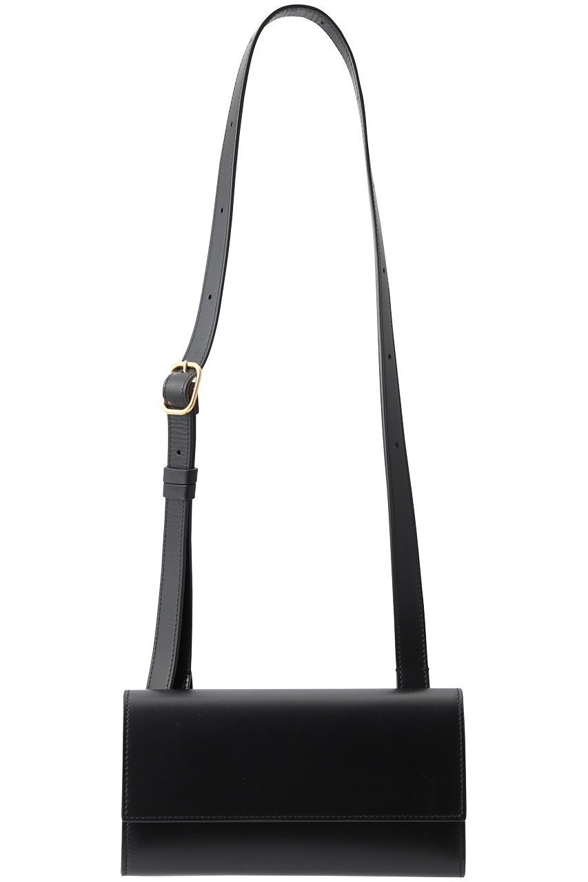【ザ ロウ/THE ROW】のBELT FLAP BAG インテリア・キッズ・メンズ・レディースファッション・服の通販 founy(ファニー) 　ファッション　Fashion　レディースファッション　Fashion for Women　バッグ　Bags　なめらか　Smooth, Silky Texture　オケージョン　Occasion Wear　コンパクト　Compact, Small Size　ショルダー　Shoulder, Shoulder Strap　スクエア　Square, Square Shape　フォルム　Silhouette, Form　フラップ　Flap, Flap Pocket　ポシェット　Pochette, Mini Bag　ロング　Long, Long-Length　エレガント 上品　Elegant　ブラック|ID: prp329100004447285 ipo3291000000032780543