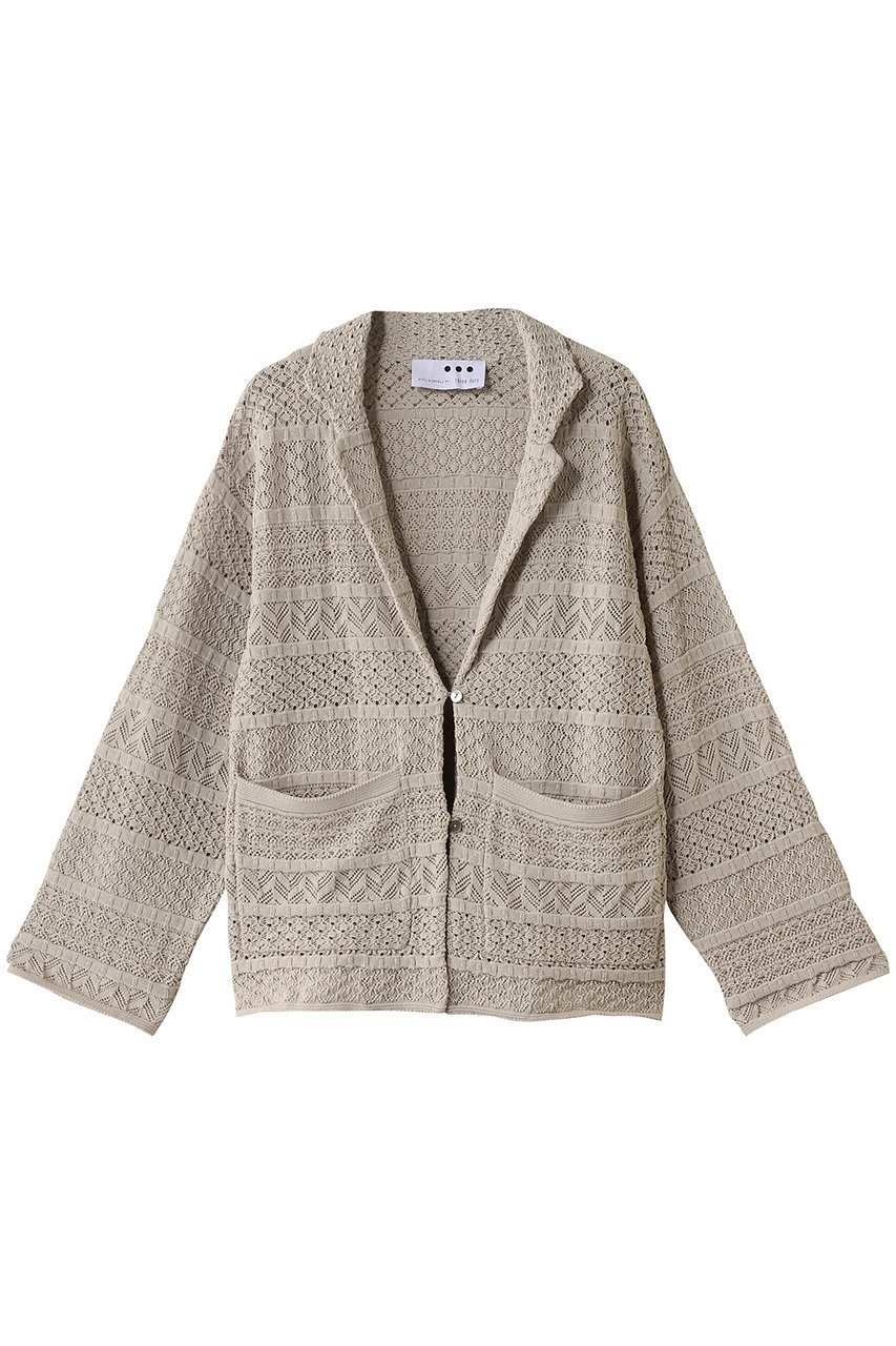 【スリー ドッツ/three dots】のストライプ レースジャケット インテリア・キッズ・メンズ・レディースファッション・服の通販 founy(ファニー) 　ファッション　Fashion　レディースファッション　Fashion for Women　アウター　Coat / Outerwear Collection　レディースジャケット・軽アウター　Jackets　エレガント 上品　Elegant　ジャケット　Jacket, Outerwear　ストライプ　Stripe, Striped Pattern　デニム　Denim, Jeans Material　レース　Lace, Lace Fabric　リネンベージュ|ID: prp329100004447303 ipo3291000000032954575