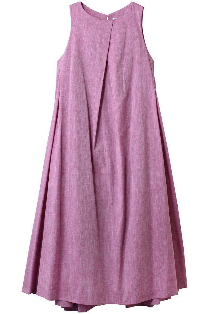 【スリー ドッツ/three dots】のコットンリネン ドレス インテリア・キッズ・メンズ・レディースファッション・服の通販 founy(ファニー) https://founy.com/ ファッション Fashion レディースファッション Fashion for Women トップス・カットソー Cut & Sew Tops ニット Knit Tops & Sweaters カジュアルプルオーバー・ニットトップス Pullovers & Knit Tops / Casual Pullovers ワンピース Dresses フォーマル・パーティードレス・結婚式用ドレス Elegant & Casual Dresses シアー Sheer, See-Through ドレス Dress, One-Piece ノースリーブ Sleeveless, No-Sleeve パーティ Party, Party Style フレア Flare, Flared リネン Linen, Linen Fabric |ID: prp329100004447305 ipo3291000000035560004